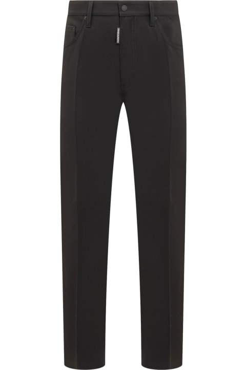 Dsquared2 for Men Dsquared2 Trousers With Ironed Crease