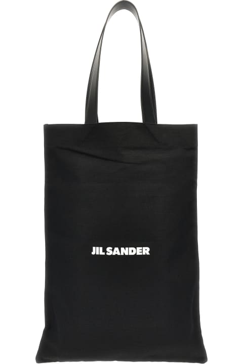 Jil Sander Totes for Women Jil Sander 'flat Shopper' Large Shopping Bag