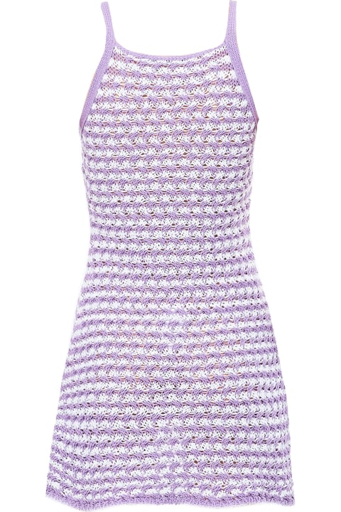 Lilac Cotton Dress