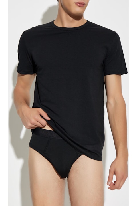 インテリア Moschino Moschino Two-pack Of T-shirts From The 'underwear' Collection