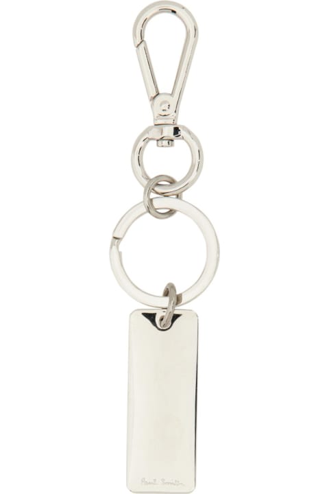 PS by Paul Smith Keyrings for Men PS by Paul Smith Key Holder With Logo Keyring