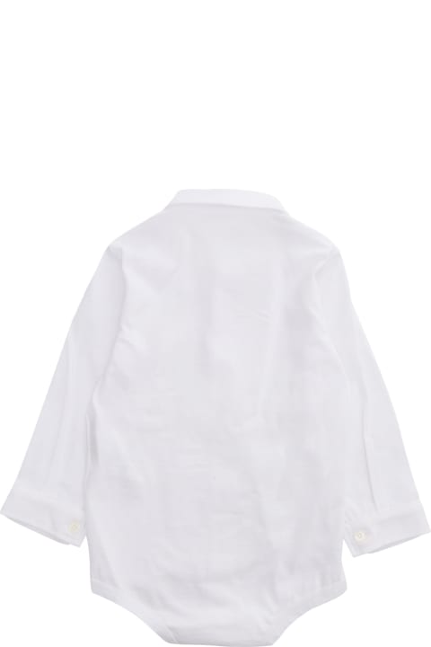 Homeware Il Gufo White Chemisier Bodysuit