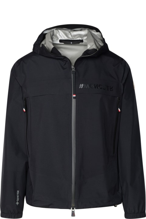 メンズ Moncler Grenobleのコート＆ジャケット Moncler Grenoble 'shipton' Black Polyester Jacket