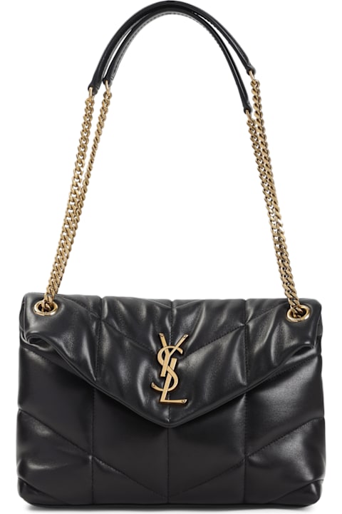 Saint Laurent for Kids Saint Laurent Puffer Small Handbag