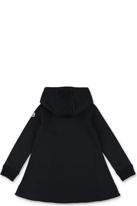 Dresses for Girls Moncler Hooded Crystal Logo Dress