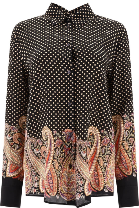 Fashion for Women Etro All-over Paisley Printed Long-sleeved Blouse
