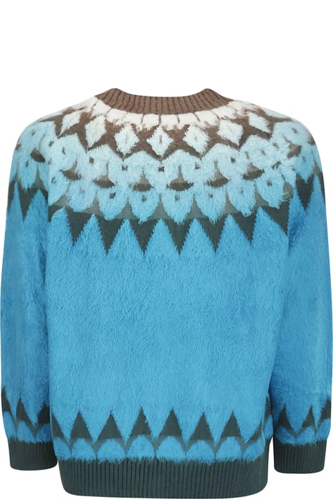 Sacai Sweaters for Men Sacai Jacquard Knit Cardigan