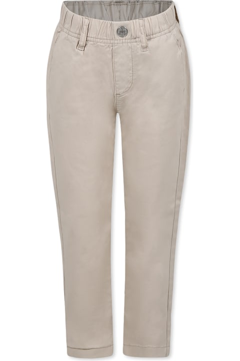 Homeware Tommy Hilfiger Beige Trousers For Boy With Logo