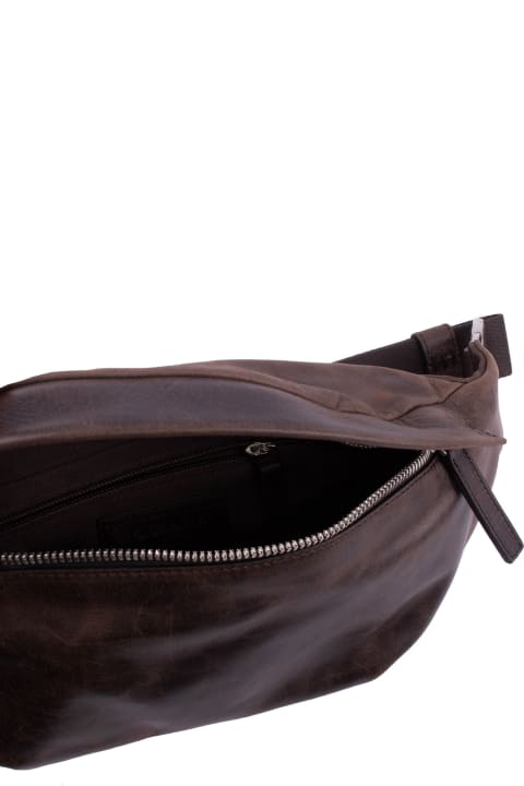 Bags for Men Orciani Leather Pouch