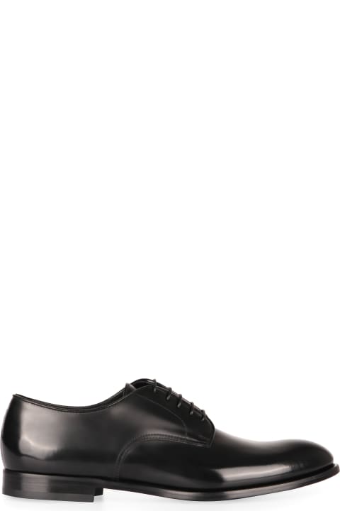 Doucal's Loafers & Boat Shoes for Women Doucal's Smooth Leather Lace-up Shoes