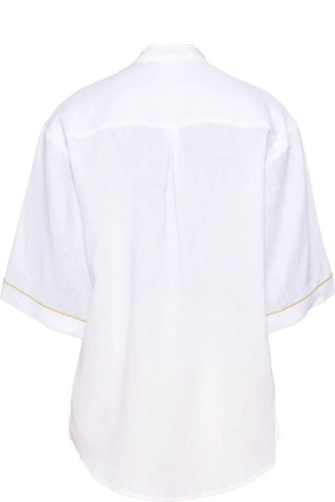 Fabiana Filippi Topwear for Women Fabiana Filippi White Linen Shirt