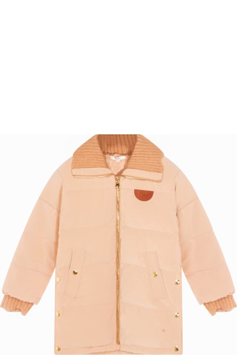 Chloé for Men Chloé Light Beige Down Jacket
