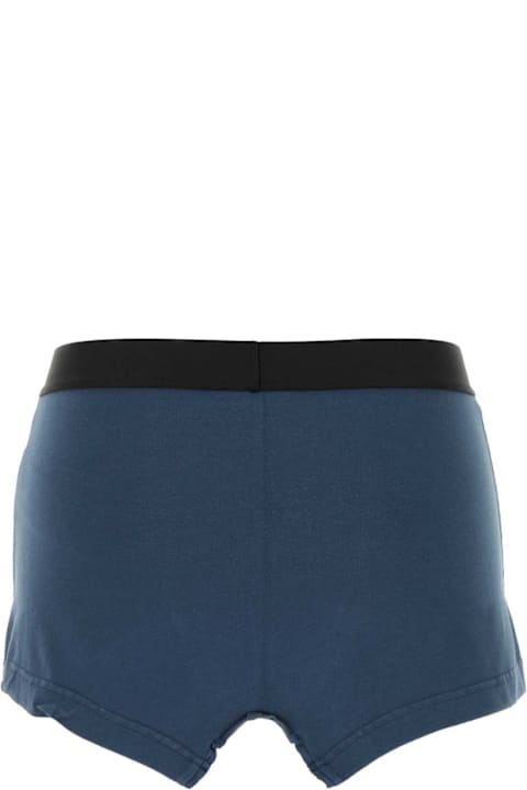 Balenciaga Underwear & Nightwear for Women Balenciaga Blue Stretch Cotton Mini Skirt