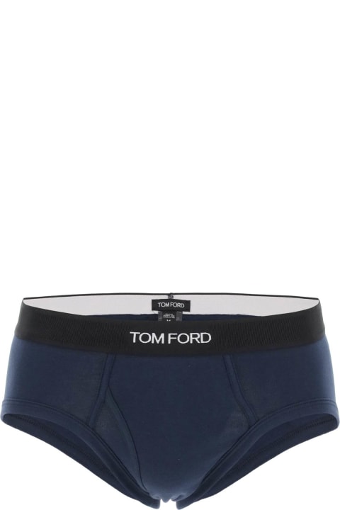 Underwear for Men Tom Ford Cotton Briefs With Logo Band