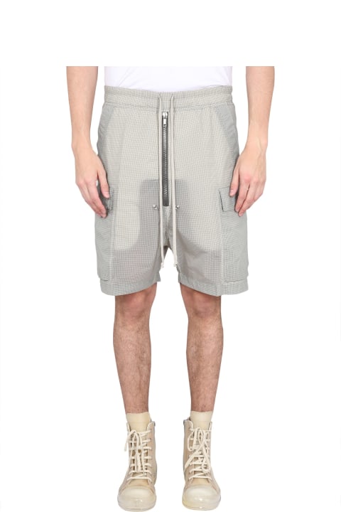 Pants for Men Rick Owens Zippered Bermuda Shorts