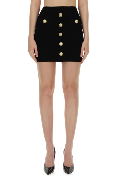 Balmain Clothing for Women Balmain Dpp-mini Skirt