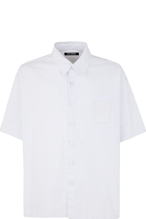 Raf Simons Shirts for Men Raf Simons Oversized Short Sleeved Denim Shirt
