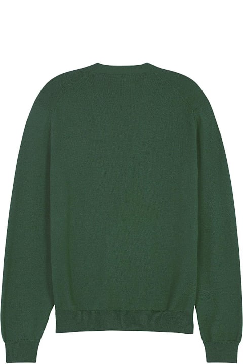 أدوات منزلية Maison Kitsuné Fox Head Patch Knit Cardigan