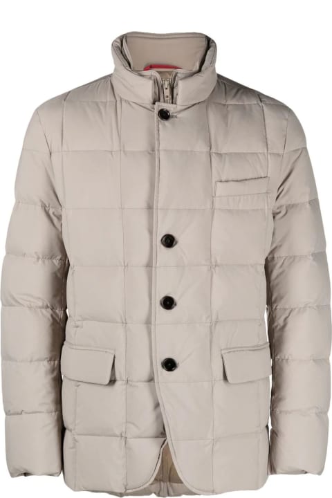 Fay for Men Fay Blush Beige Feather Down Jacket
