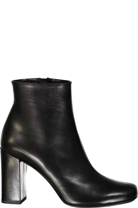 Boots for Women Saint Laurent Leather Ankle Boots