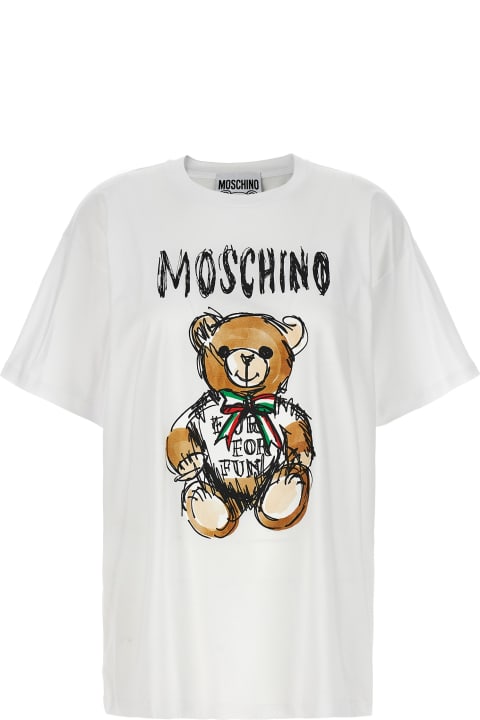 Moschino Women Moschino 'teddy Bear' T-shirt