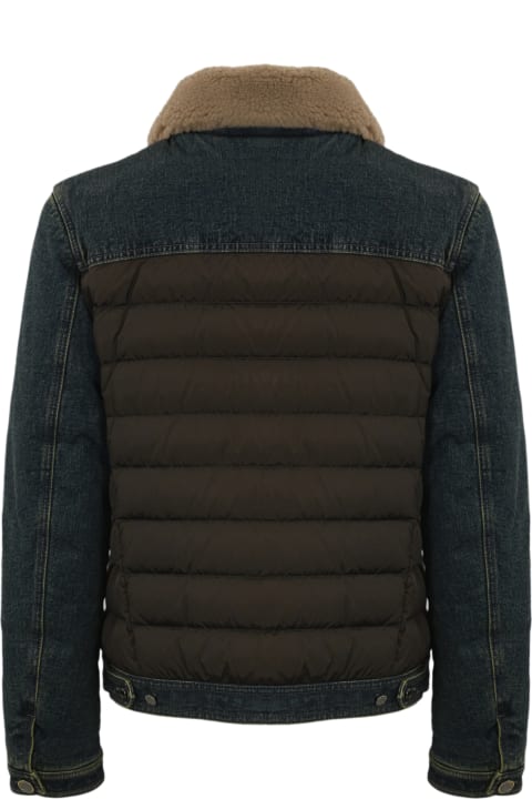 Moorer لـ Men Moorer Mondor Fur 104s Jacket