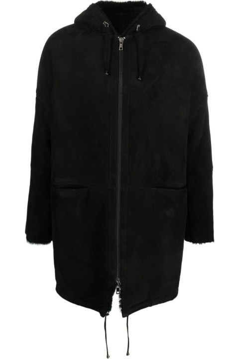 Giorgio Brato Coats & Jackets for Men Giorgio Brato Sheepskin Parka With Hood