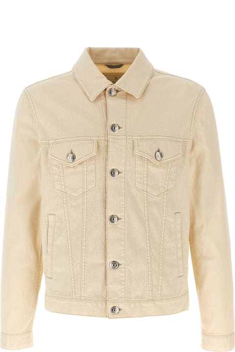 Clothing Sale for Men Brunello Cucinelli Denim Jacket