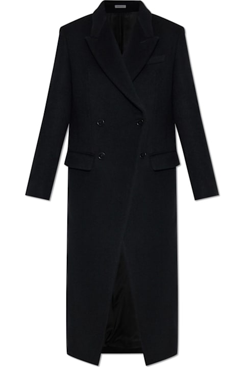 Homeware Alexander McQueen Alexander Mcqueen Double-breasted Wool Coat