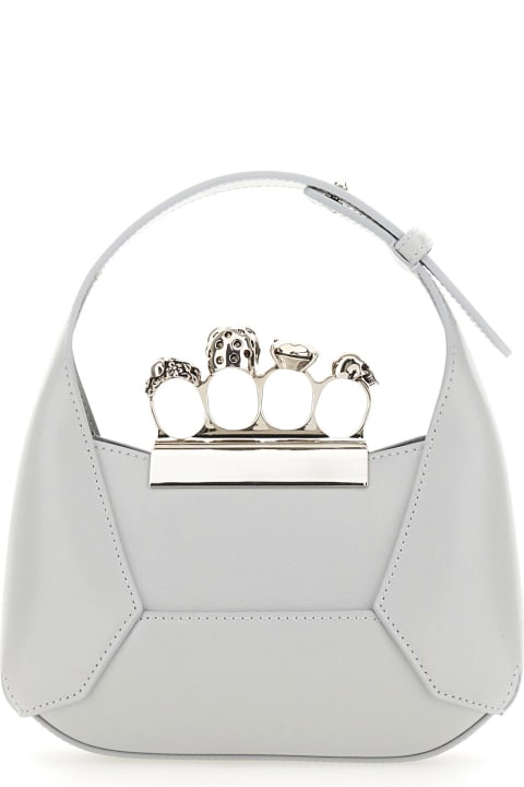 Totes for Women Alexander McQueen Jewelled Mini Hobo Bag