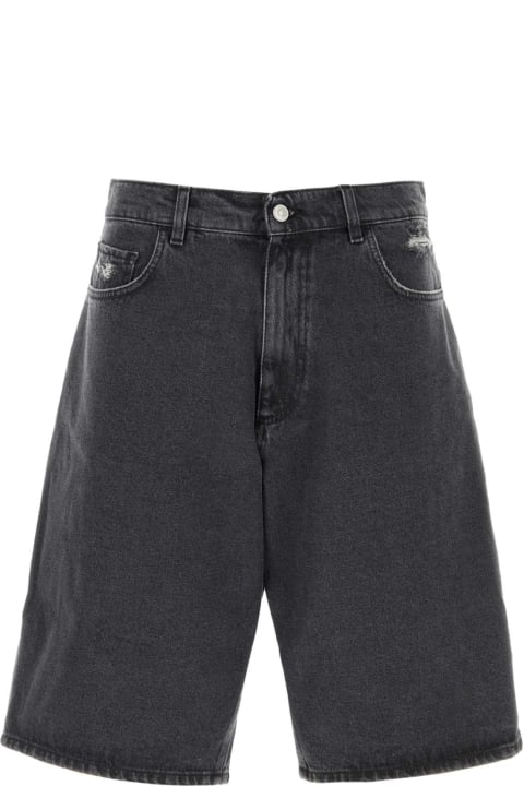 1017 ALYX 9SM Pants for Men 1017 ALYX 9SM Slate Denim Bermuda Shorts