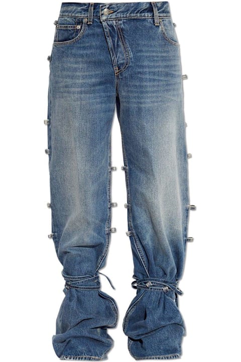 Fashion for Men Alexander McQueen Baggy Tied Jeans