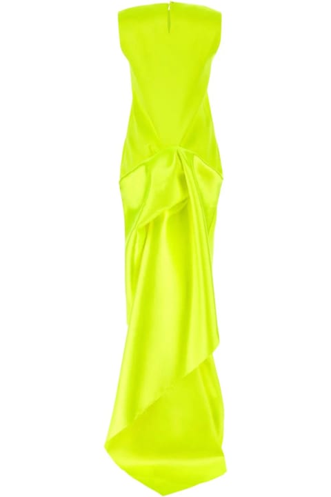SportMax Dresses for Women SportMax Fluo Yellow Aedi Dress