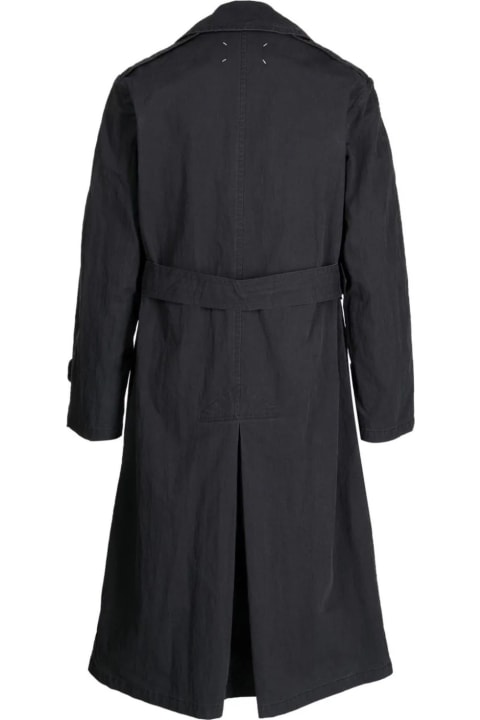 Maison Margiela Coats & Jackets for Men Maison Margiela Double-breasted Trench Coat