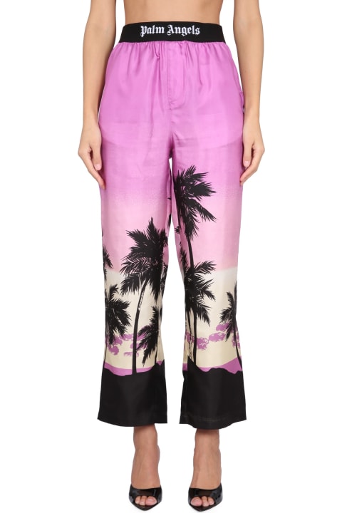 Palm Angels Pants & Shorts for Women Palm Angels Sunset Pajama Pants