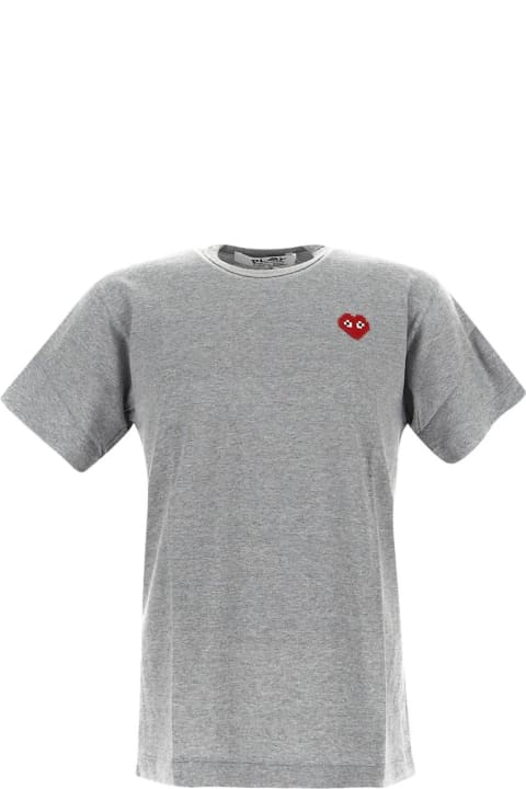 Fashion for Men Comme des Garçons Shirt Boy Logo Embroidery T-shirt
