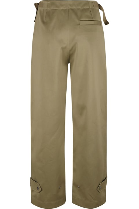 Burberry for Women Burberry Buttoned Belted Trousers