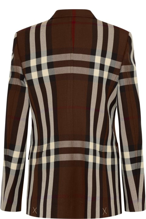 Burberry Sale for Women Burberry Checked Tailored Blazer