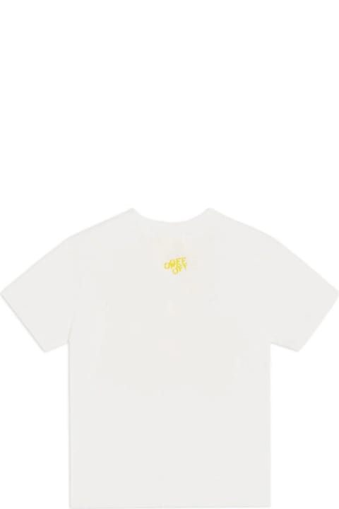 Off-White for Kids Off-White Multi Off Stamp Short Sleeves T-shirt