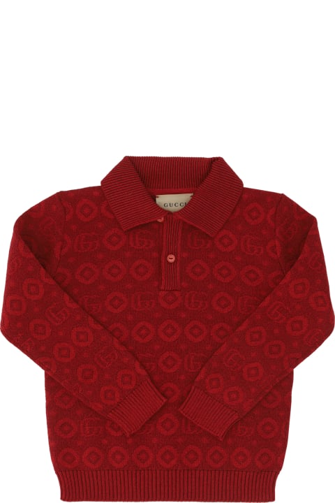 Topwear for Baby Boys Gucci Polo Shirt For Boy