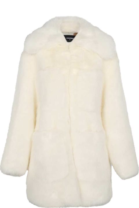 Fashion for Women Dsquared2 Faux Fur Coat