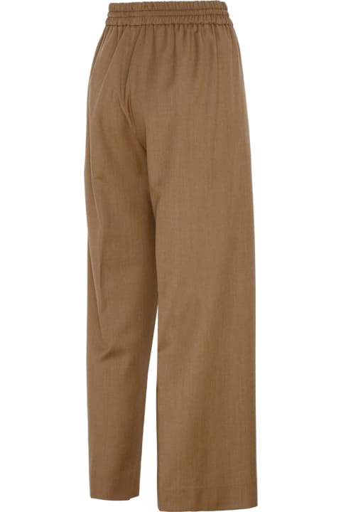 Brown Wool Tilde Pants