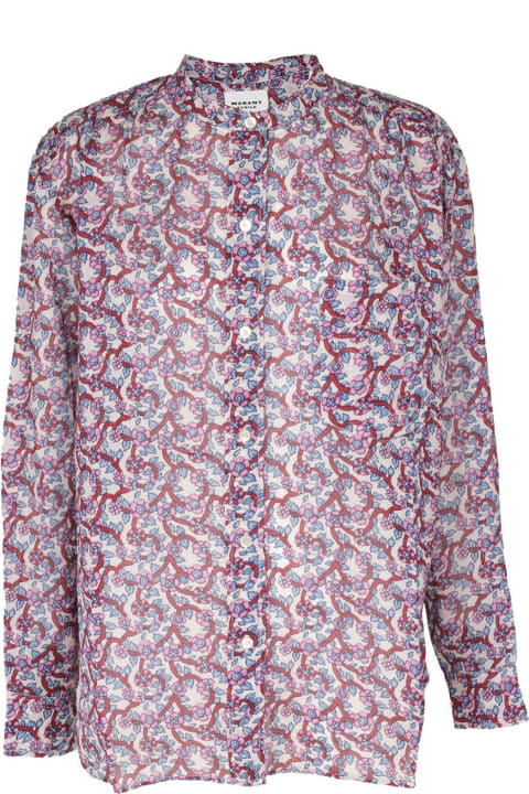 Fashion for Women Marant Étoile Allover Floral Printed Shirt