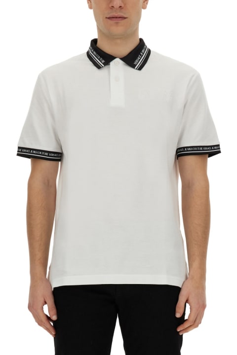 Versace Jeans Couture Topwear for Men Versace Jeans Couture Monogram Polo