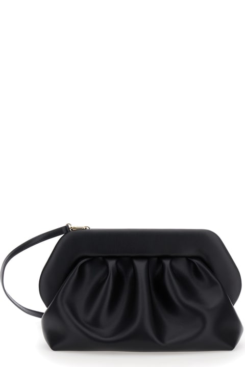 THEMOIRè for Women THEMOIRè Black Clutch Bag With Magnetic Closure In Eco Leather Woman