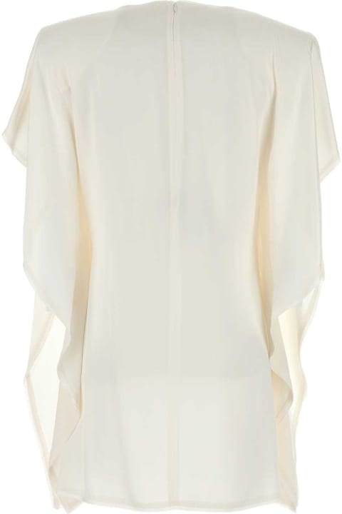 Stella McCartney Topwear for Women Stella McCartney White Satin Mini Dress