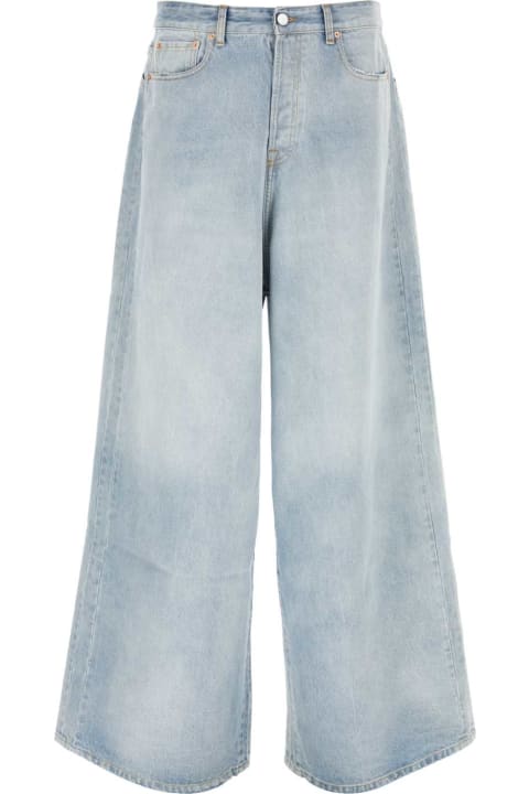VETEMENTS Jeans for Men VETEMENTS Denim Wide-leg Jeans