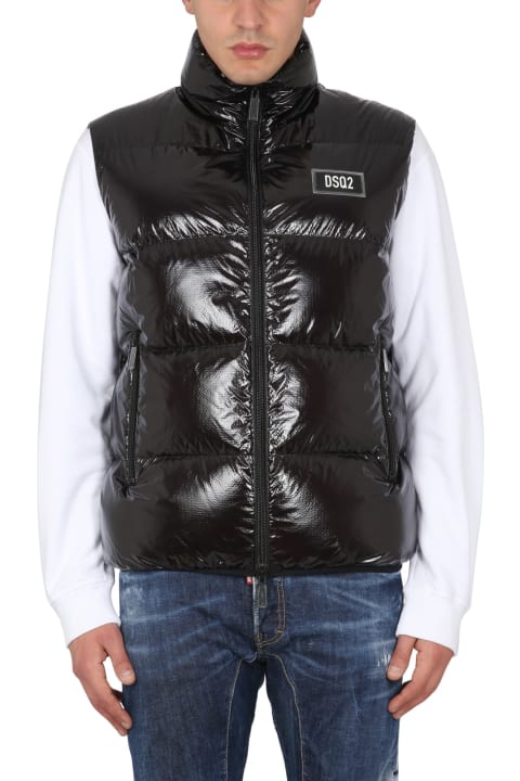 Dsquared2 Coats & Jackets for Men Dsquared2 Vests With Logo