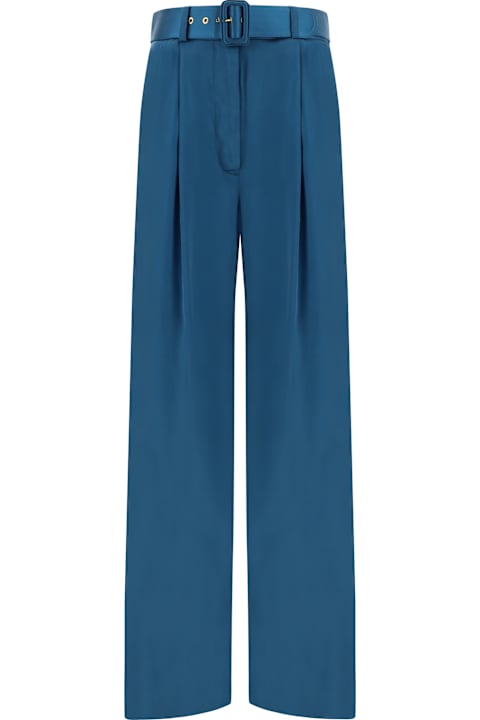 أدوات منزلية Zimmermann Tuck Silk Trousers
