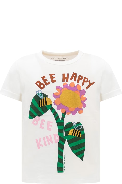 T-Shirts & Polo Shirts for Girls Stella McCartney Kids T-shirt With Flowers